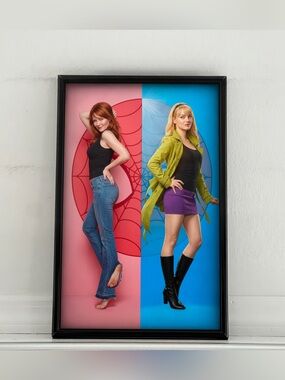 Mary Jane Gwen Stacy art Poster